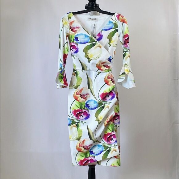 Chiara Boni La Petite Robe Triana Tulipano Dress size 2 - Picture 6 of 12